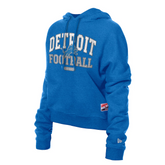 New Era Blue Detroit Lions Throwback Boxy Hoodie Sweatshirt - hoodie - Boxy Hoodie Sweatshirt, Detroit Lions Hoodie, Detroit Lions Hoodies, New Era Blue Detroit Lions Throwback Boxy Hoodie Sweatshirt